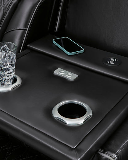 Boyington Power Reclining Sofa with Adjustable Headrest