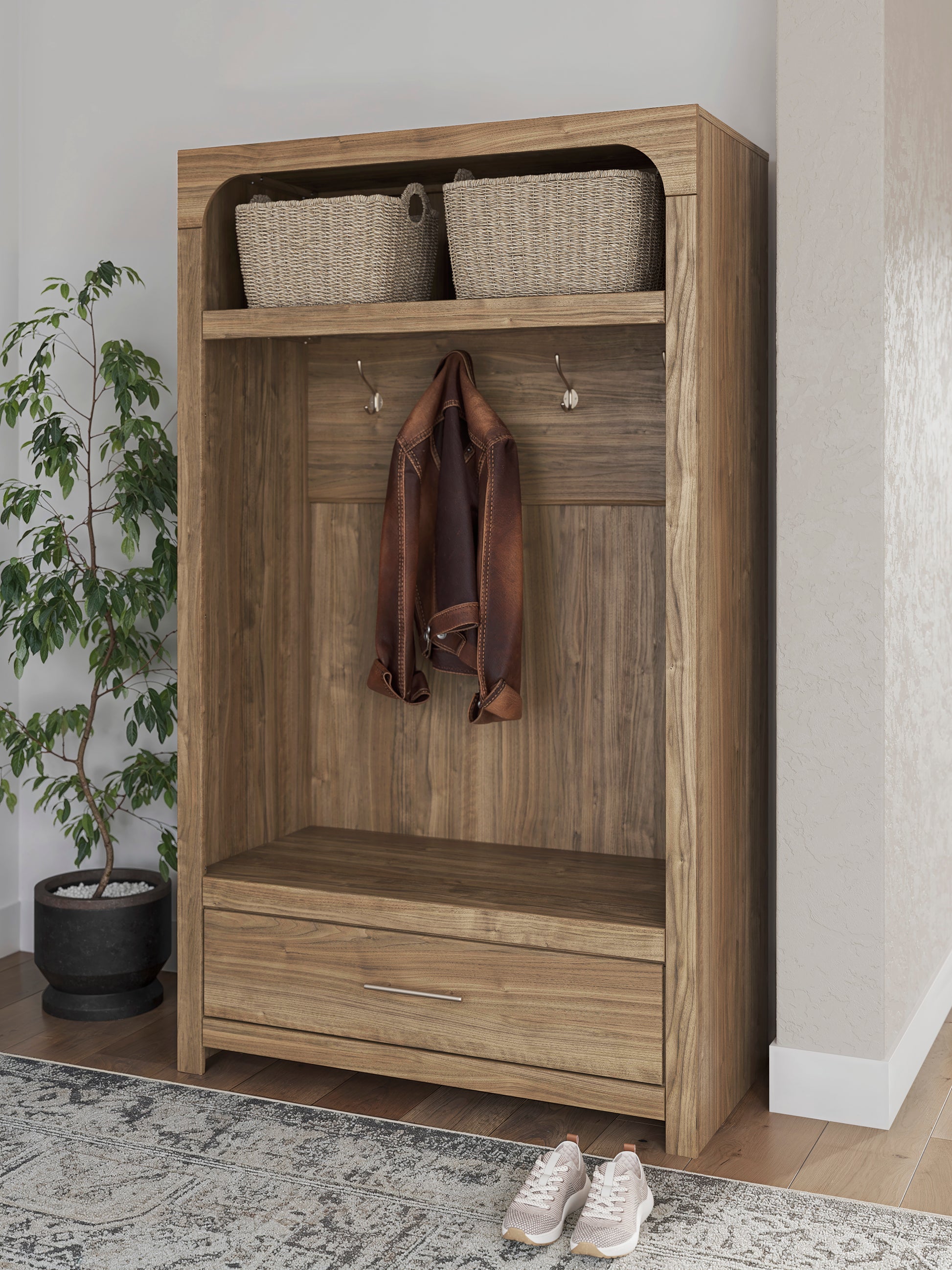 Ashley Dovander Hall Tree with Storage Bench