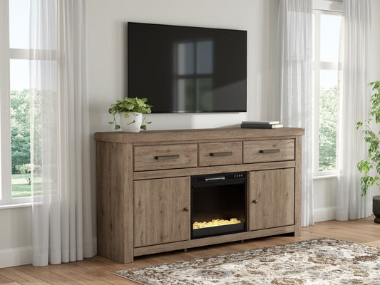 Ashley Garistyn 73" TV Stand with Electric Fireplace