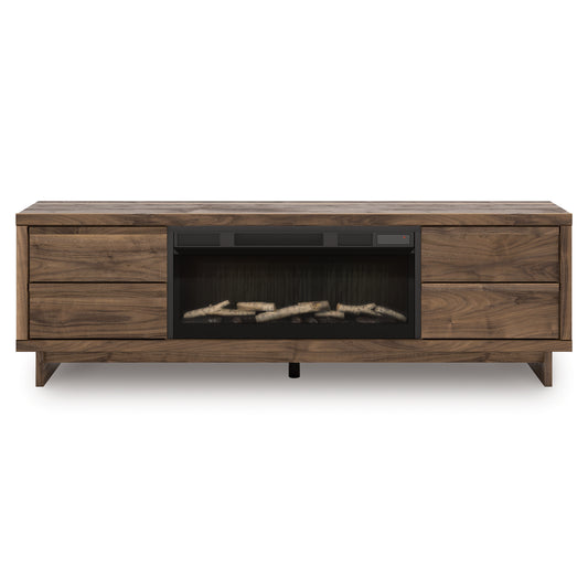 Zadilyn 72" TV Stand with Electric Fireplace