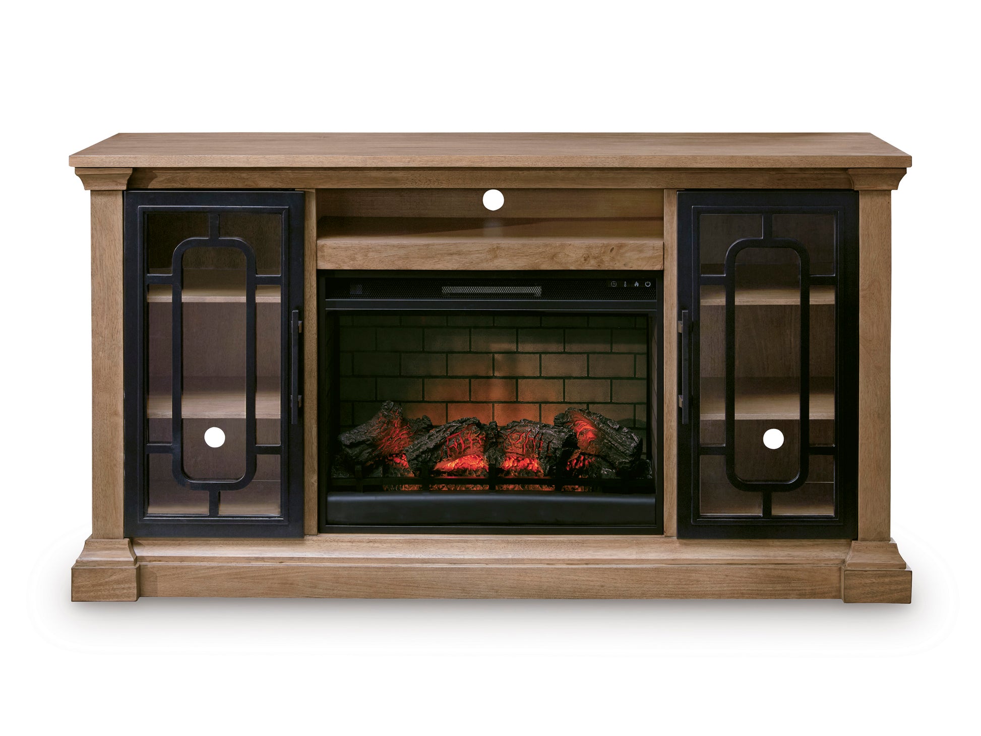 Ashley Wittenmyer 72" TV Stand with LED Fireplace