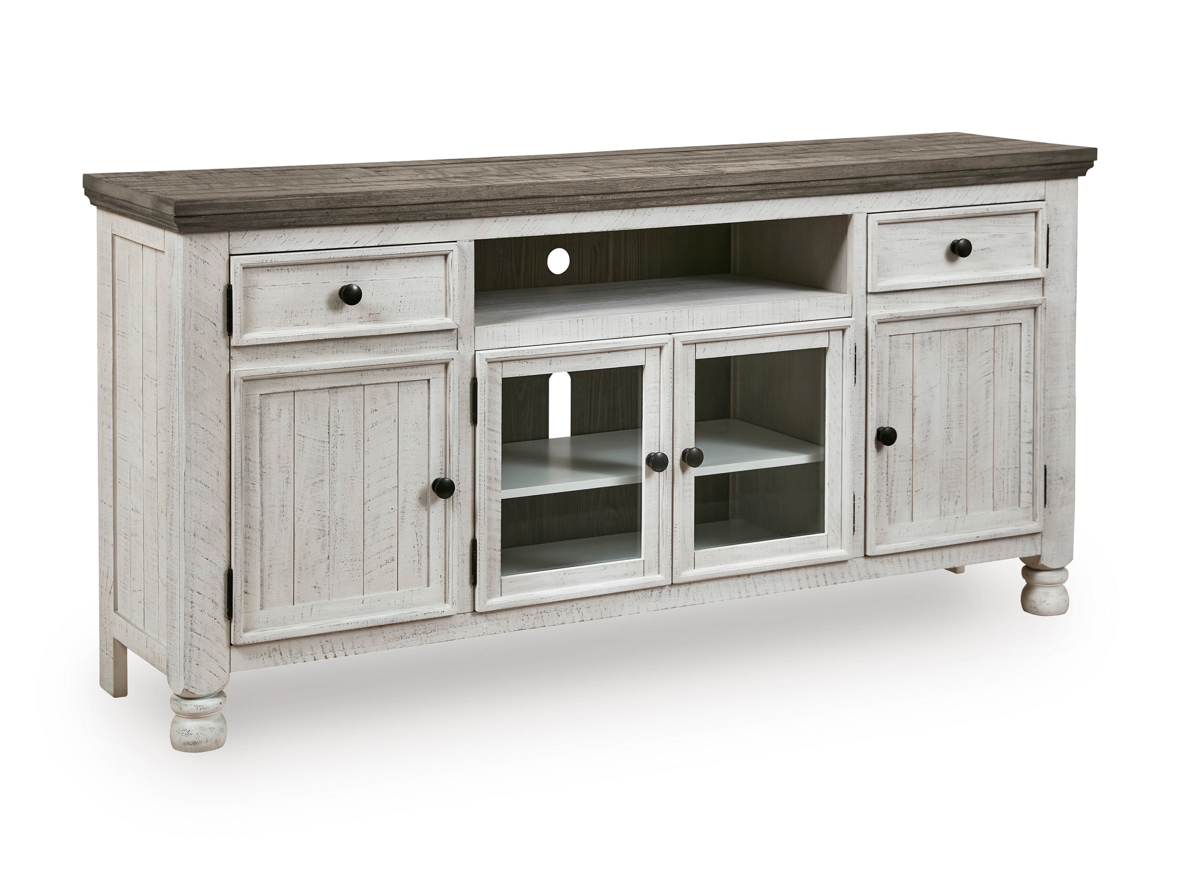 Ashley Havalance 74'' TV Stand – Levin Furniture