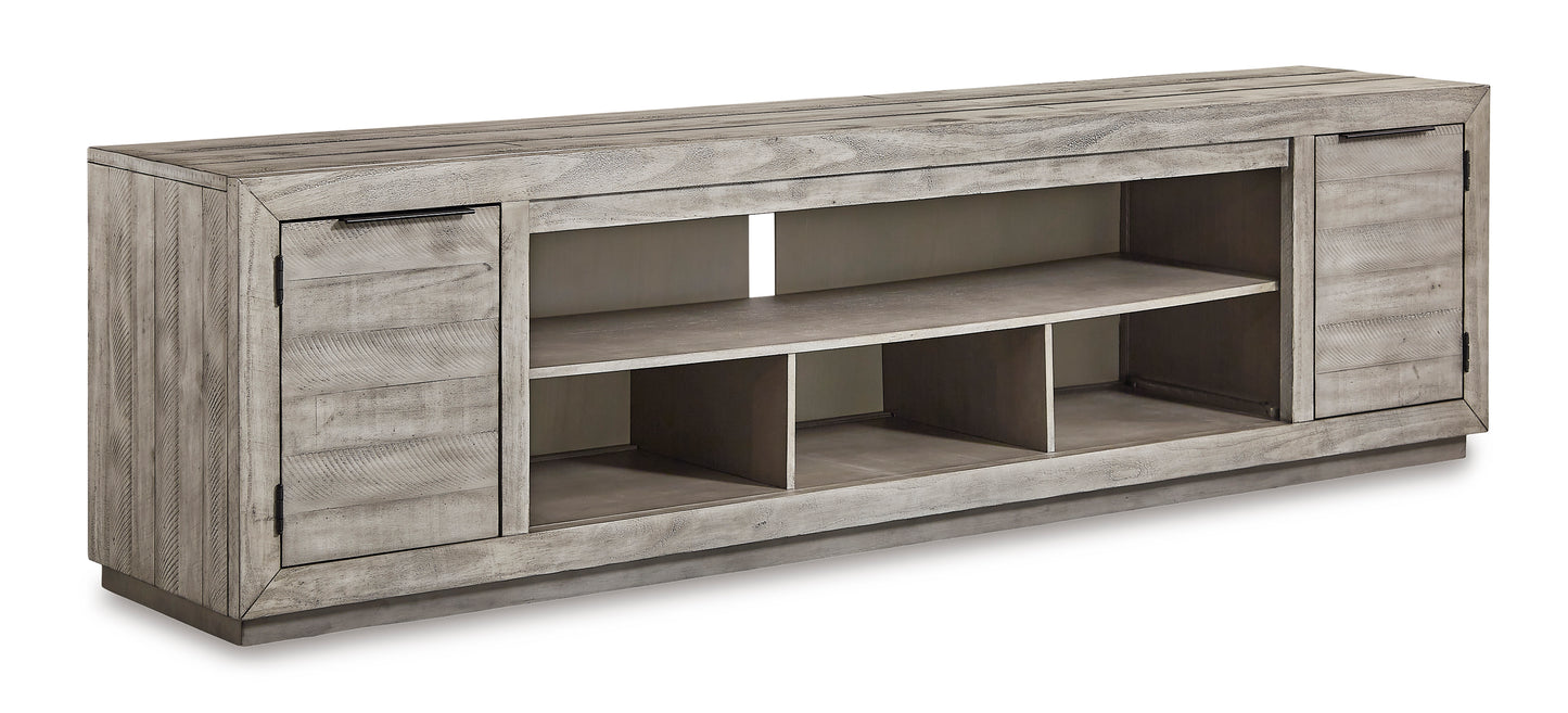 Naydell XL TV Stand with Fireplace Option
