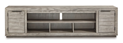 Naydell XL TV Stand with Fireplace Option