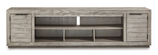 Naydell XL TV Stand with Fireplace Option
