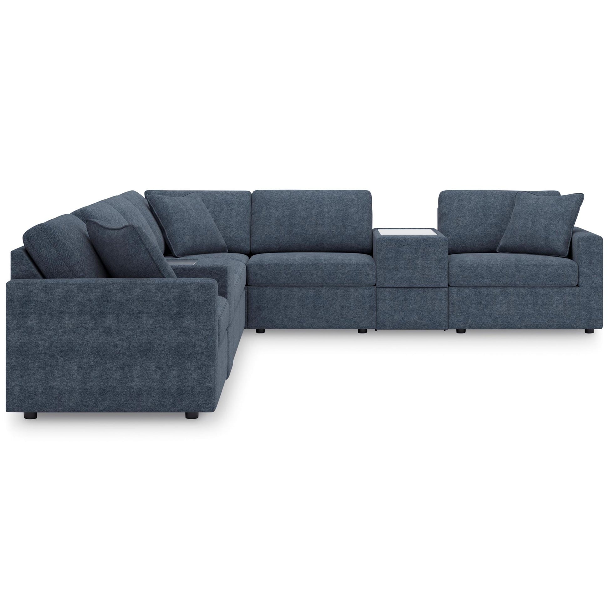 Modmax 8-Piece Sectional with Double Console