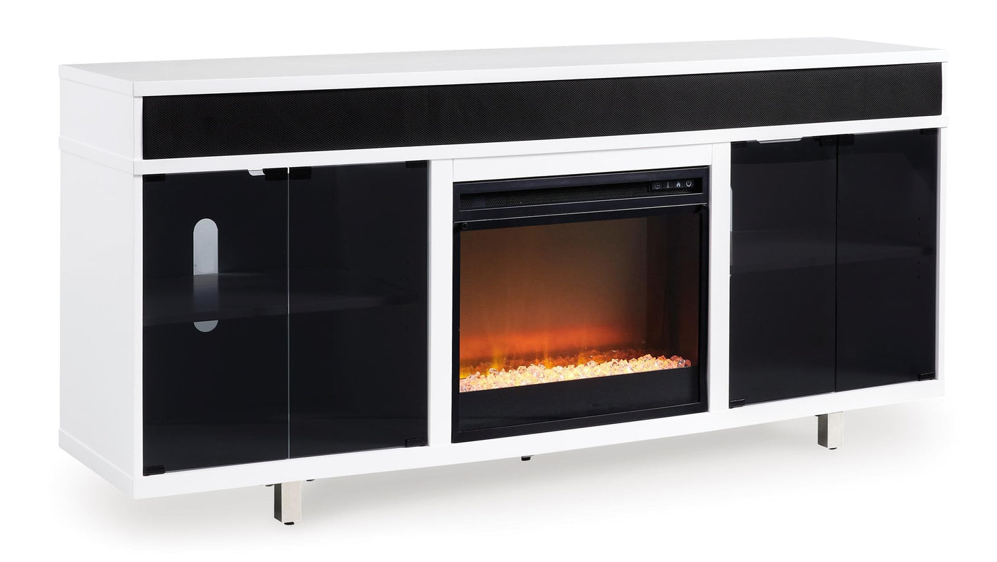 Gardoni 72" TV Stand with Electric Fireplace