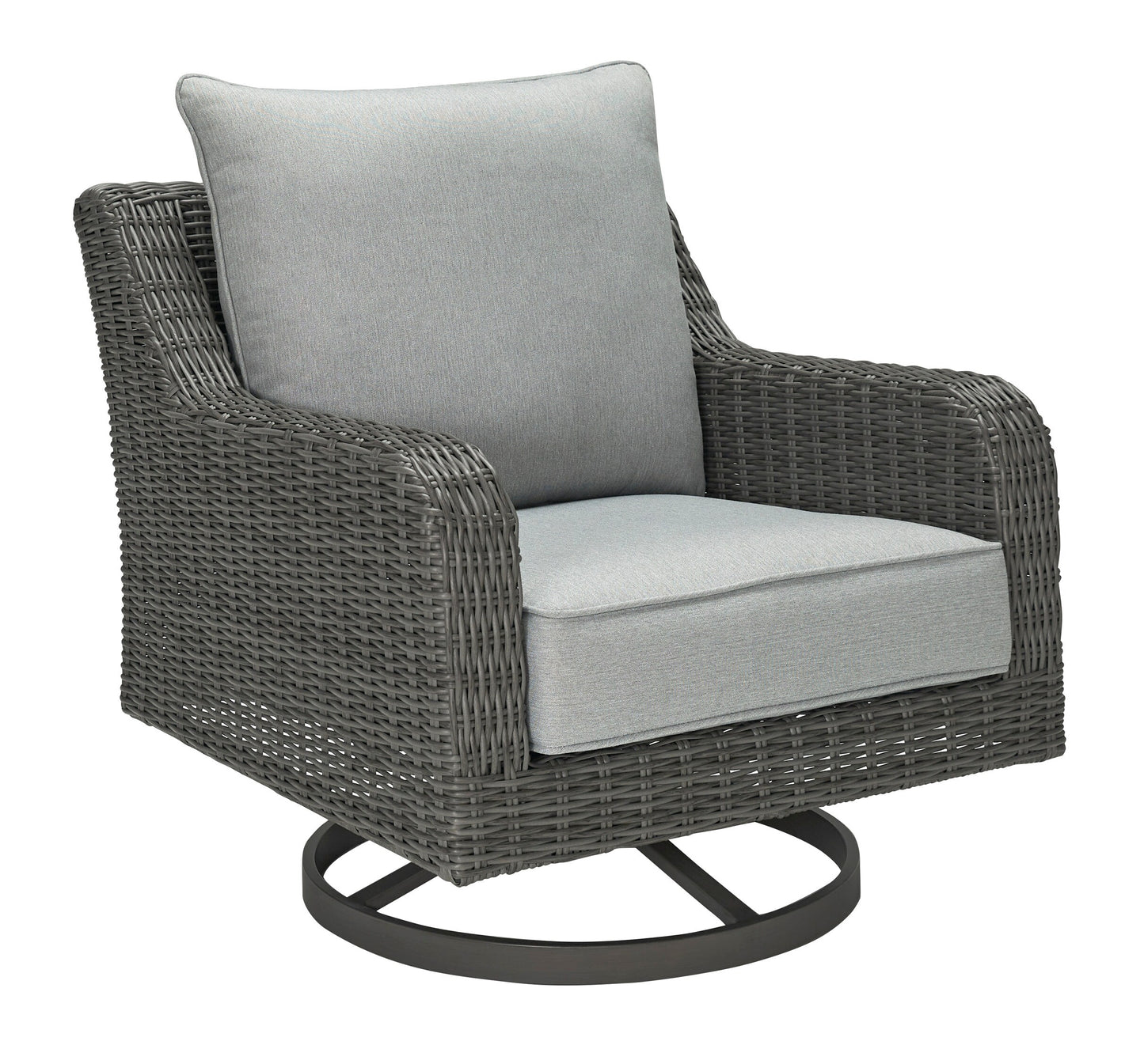 Elite Park Outdoor Swivel Lounge with Cushion