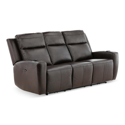 Chesapeake Leather Power Reclining Sofa