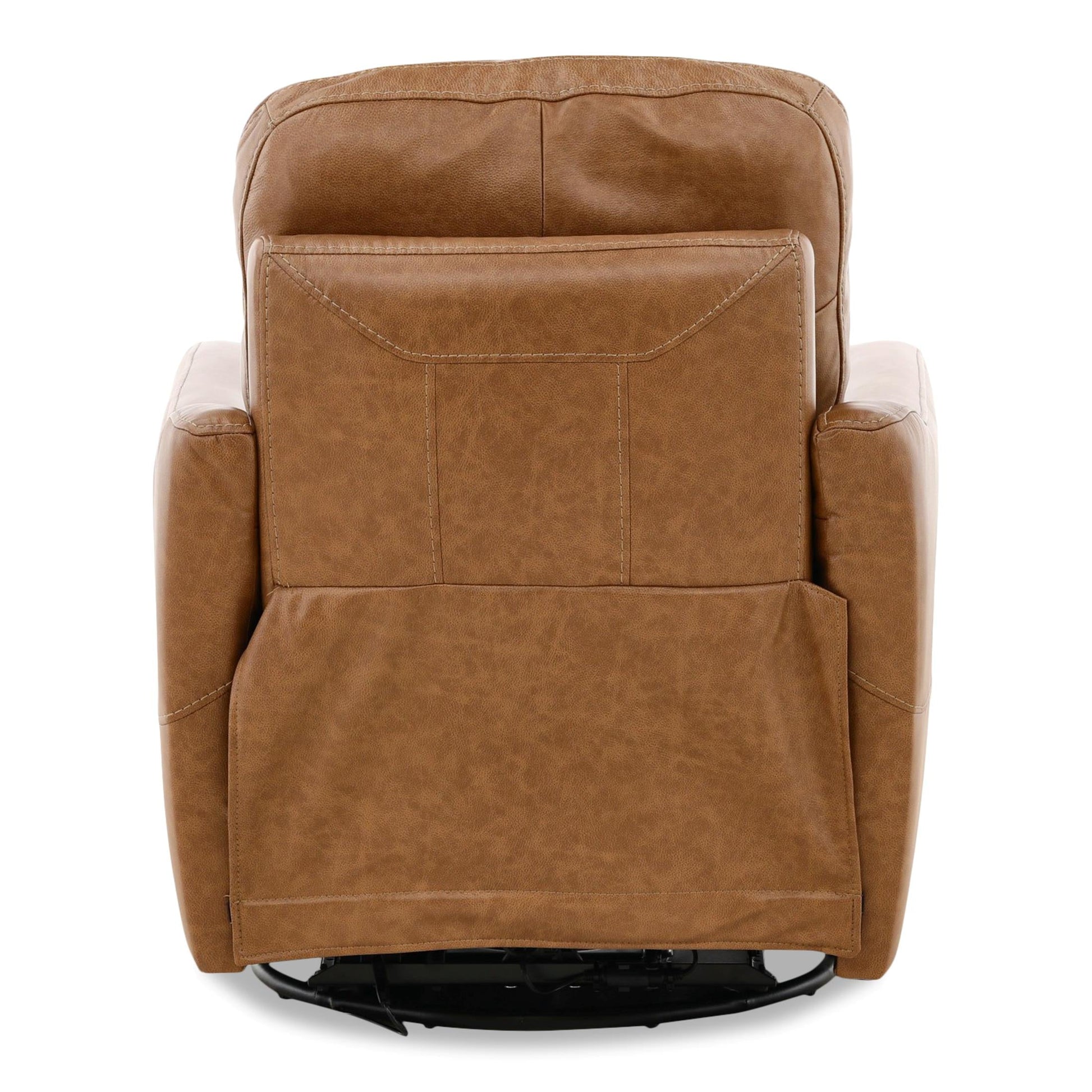 Brea Leather Power Swivel Recliner