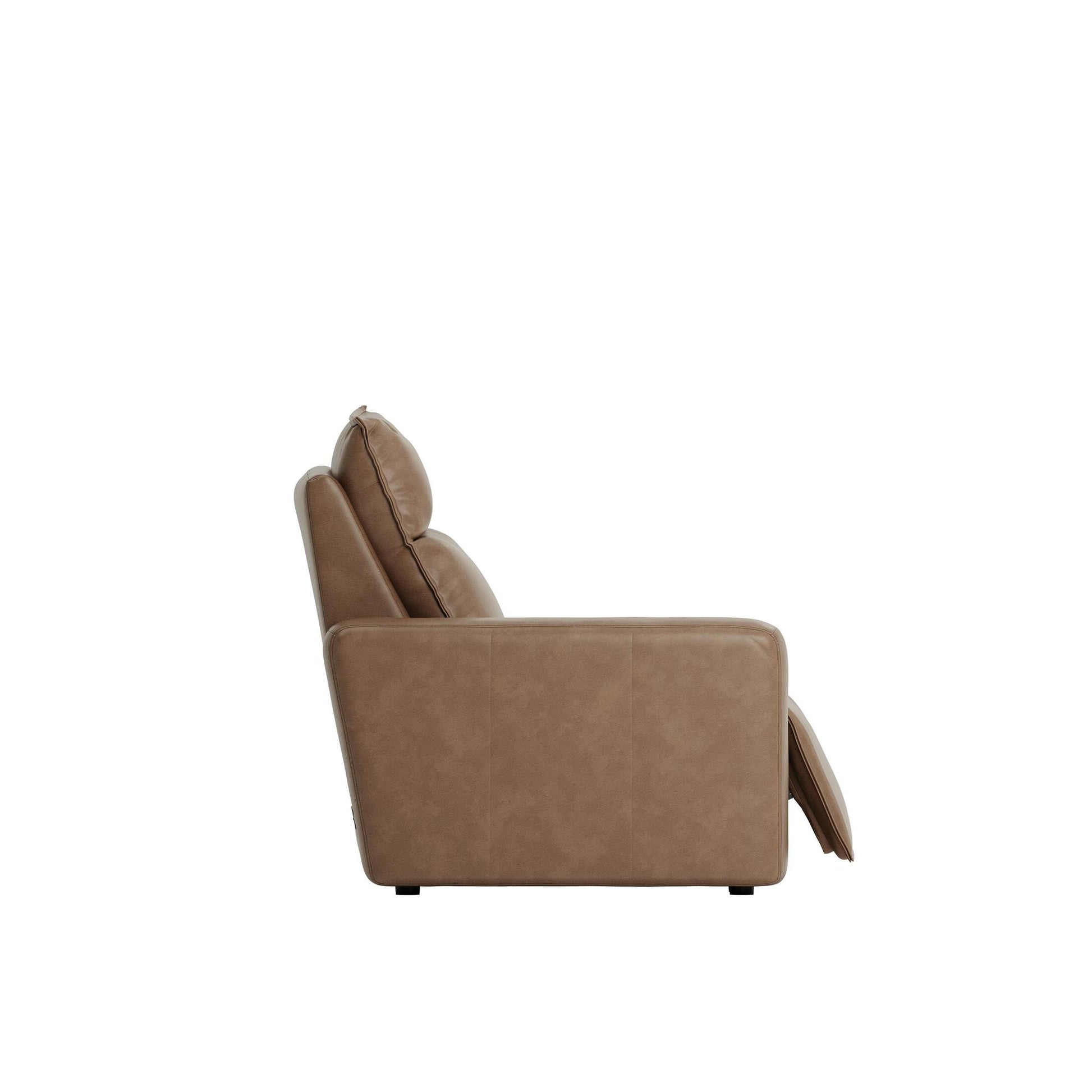 Modular Two Left Arm Facing Power Recliner - Saddle