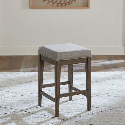 Barnes Upholstered Console Stool