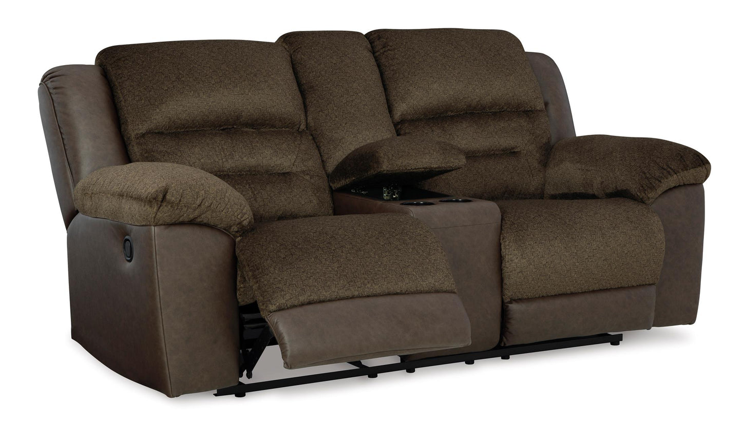 Dorman Reclining Console Loveseat