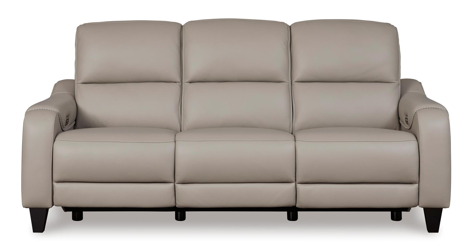 Mercomatic Leather Power Reclining Sofa