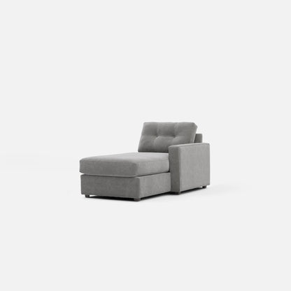 Modular One Right Arm Facing Chaise - Granite