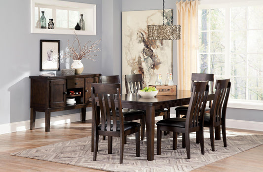 Haddigan 7-Piece Upholstered Dining Set