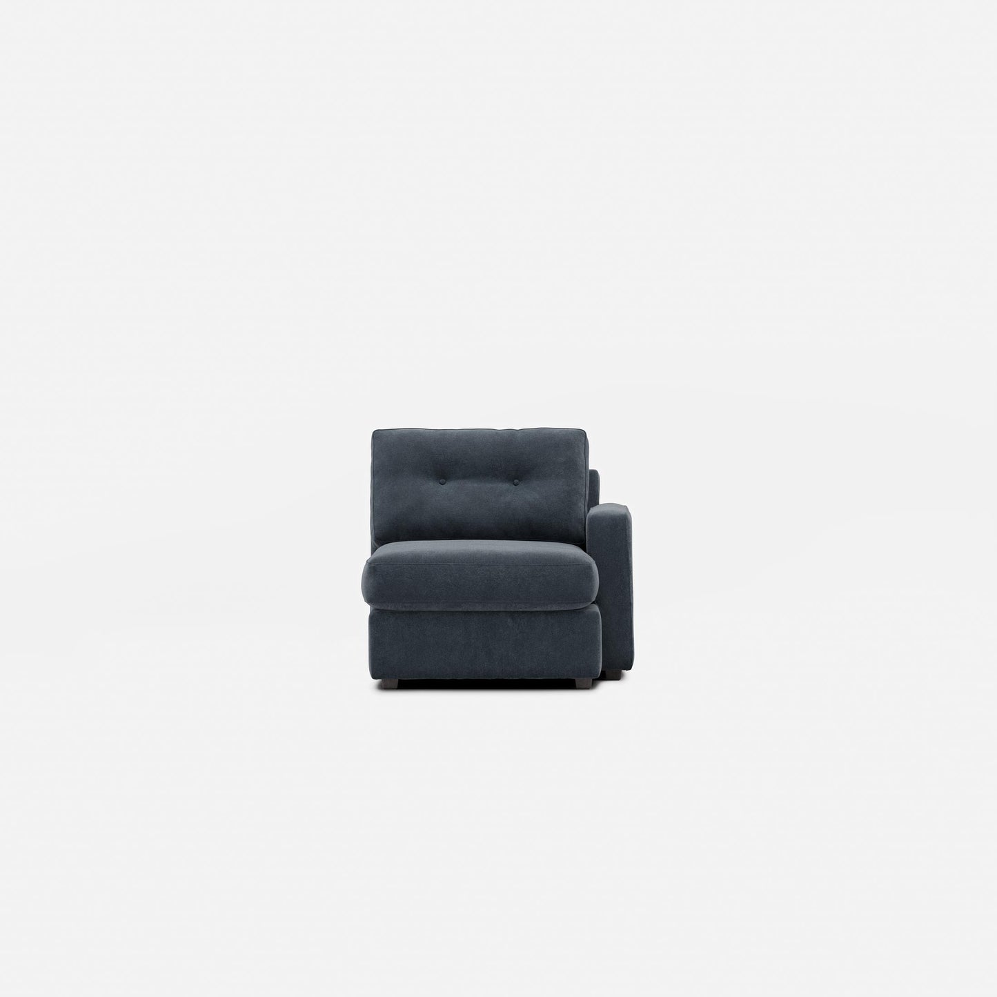 Modular One Chaise Navy Right-Facing
