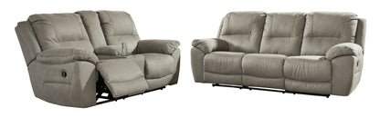 Next-Gen Gaucho Reclining Loveseat with Console