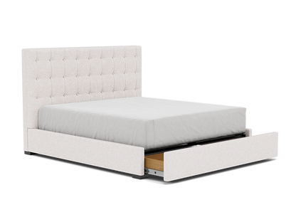 Abby King Upholstered Storage Bed