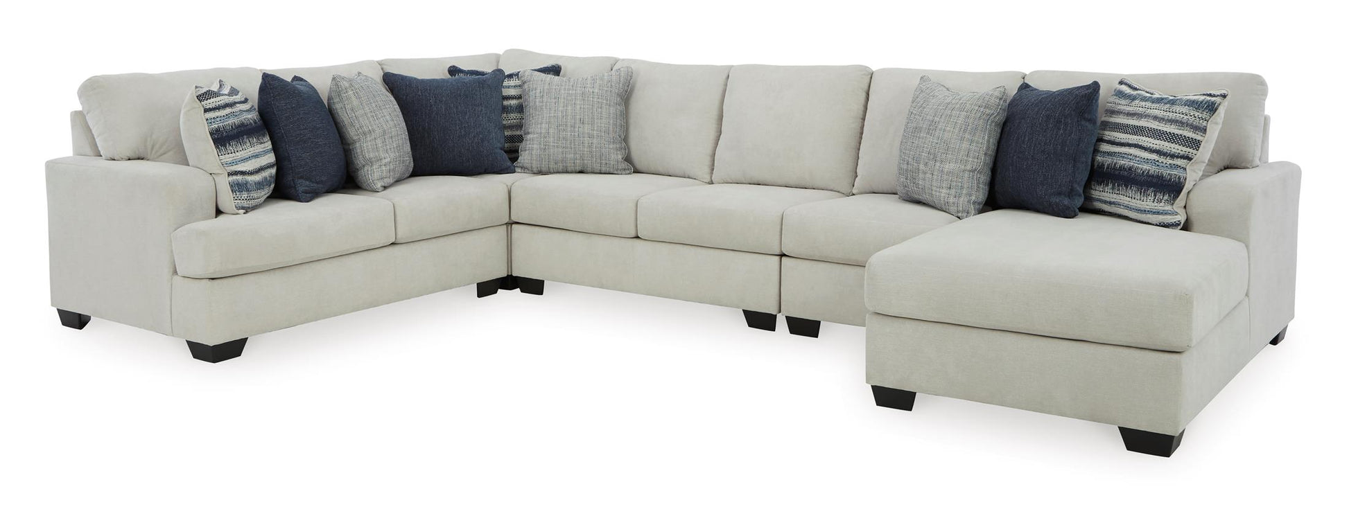 Lowder 5-Piece Sectional with Chaise