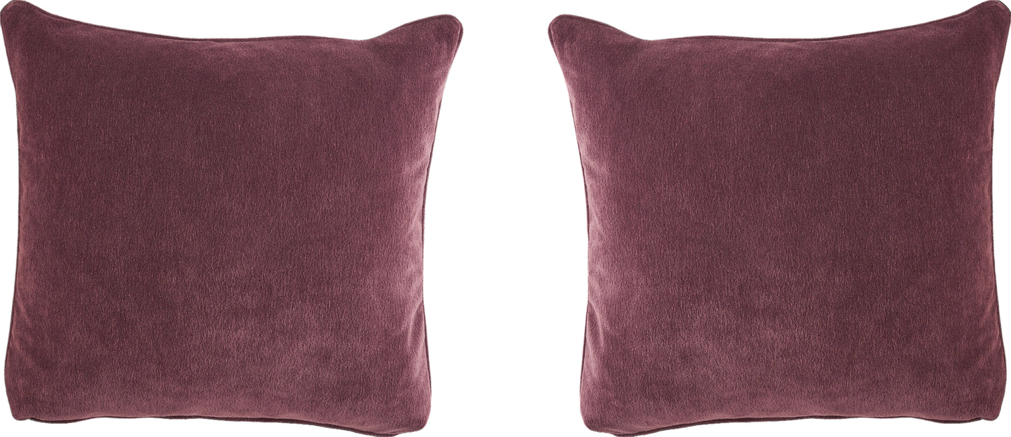 Vivienne Featherblend Pillows (Set of 2) Wine