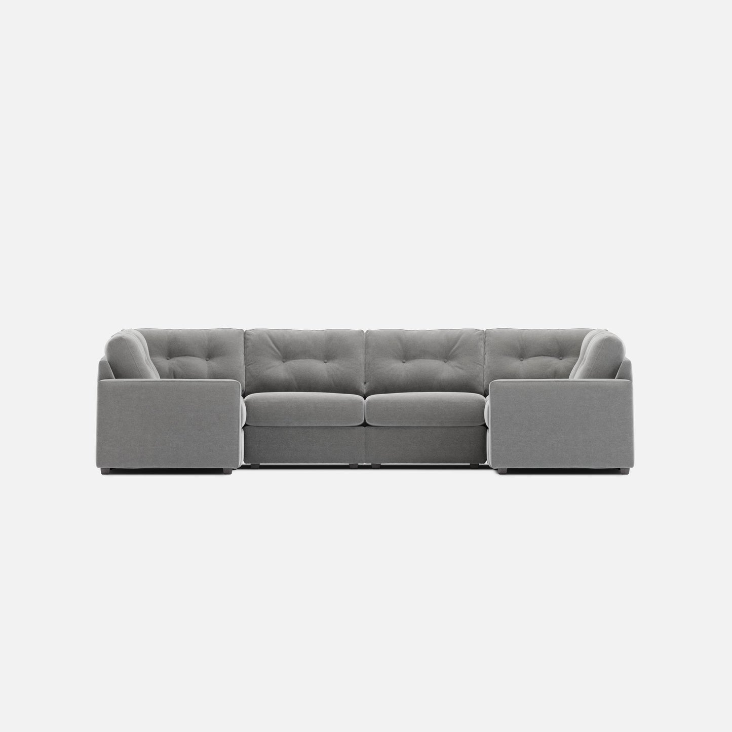 Modular One 6-Piece Sectional - Granite