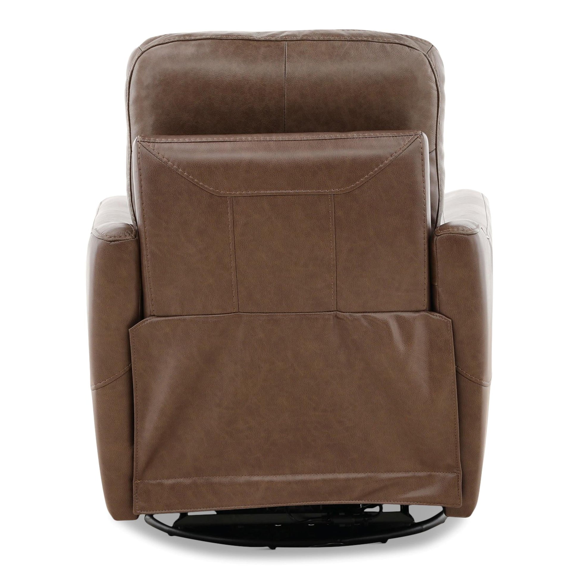 Brea Leather Power Swivel Recliner