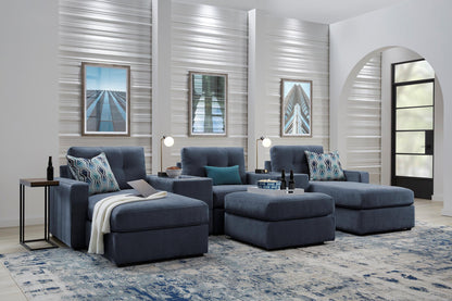 Modular One 5-Piece Theater Sectional with Dual Chaise - Navy