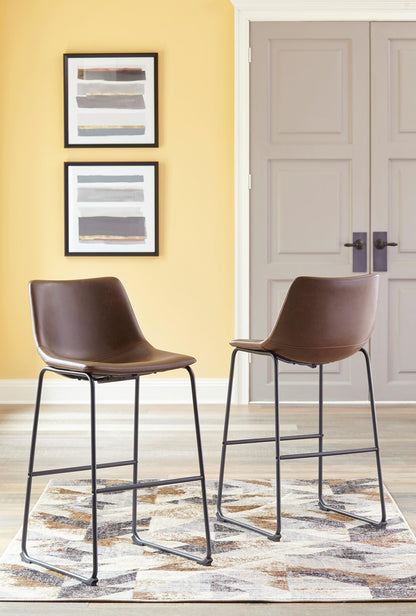 Centiar Counter Height Bar Stool (Set of 2)