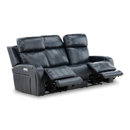 Hampton Leather Power Reclining Sofa