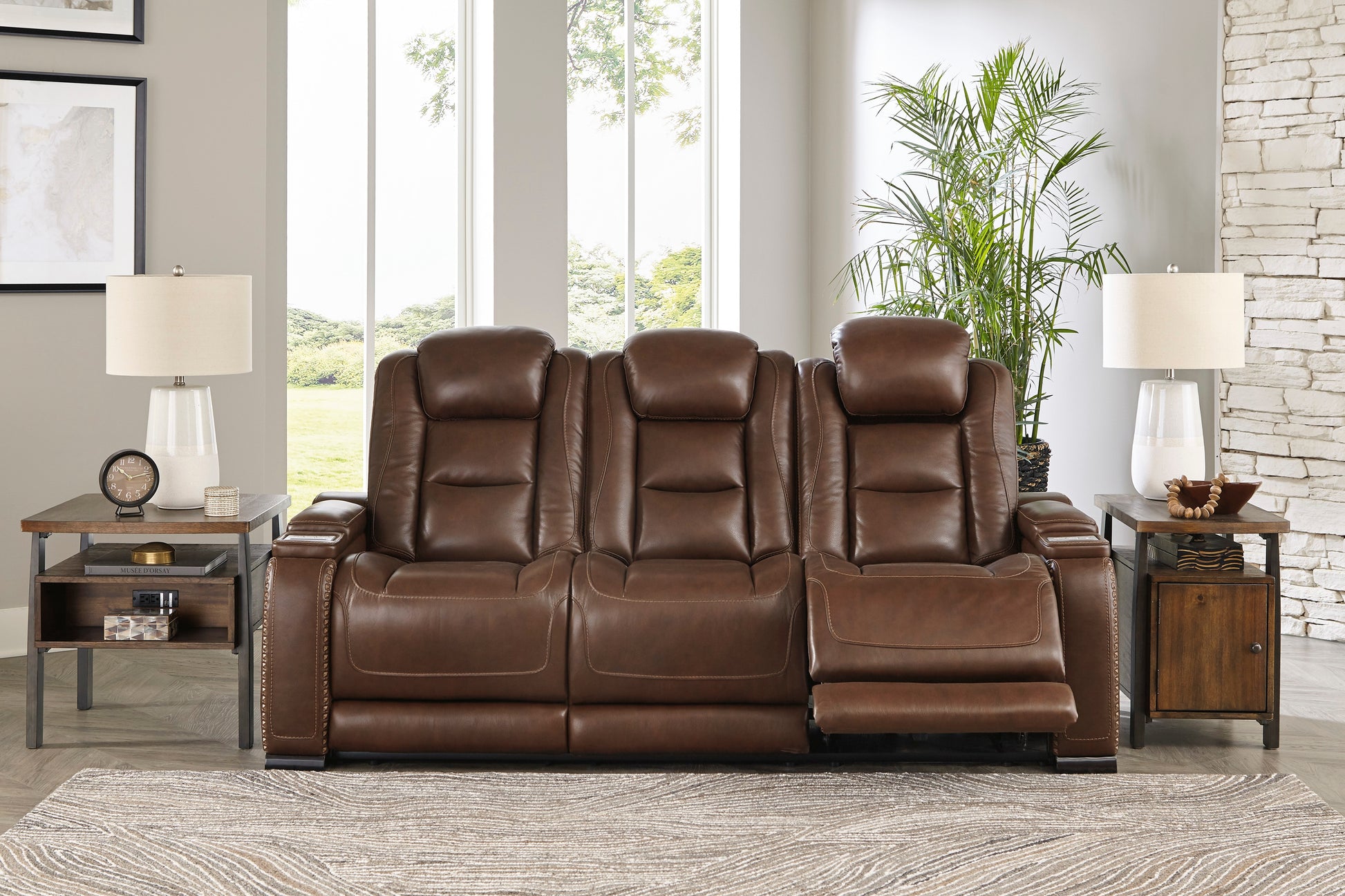 Man-Den Power Reclining Sofa