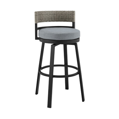 Encinitas Outdoor Patio Swivel Bar Stool