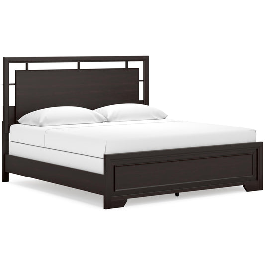 KING PANEL BED