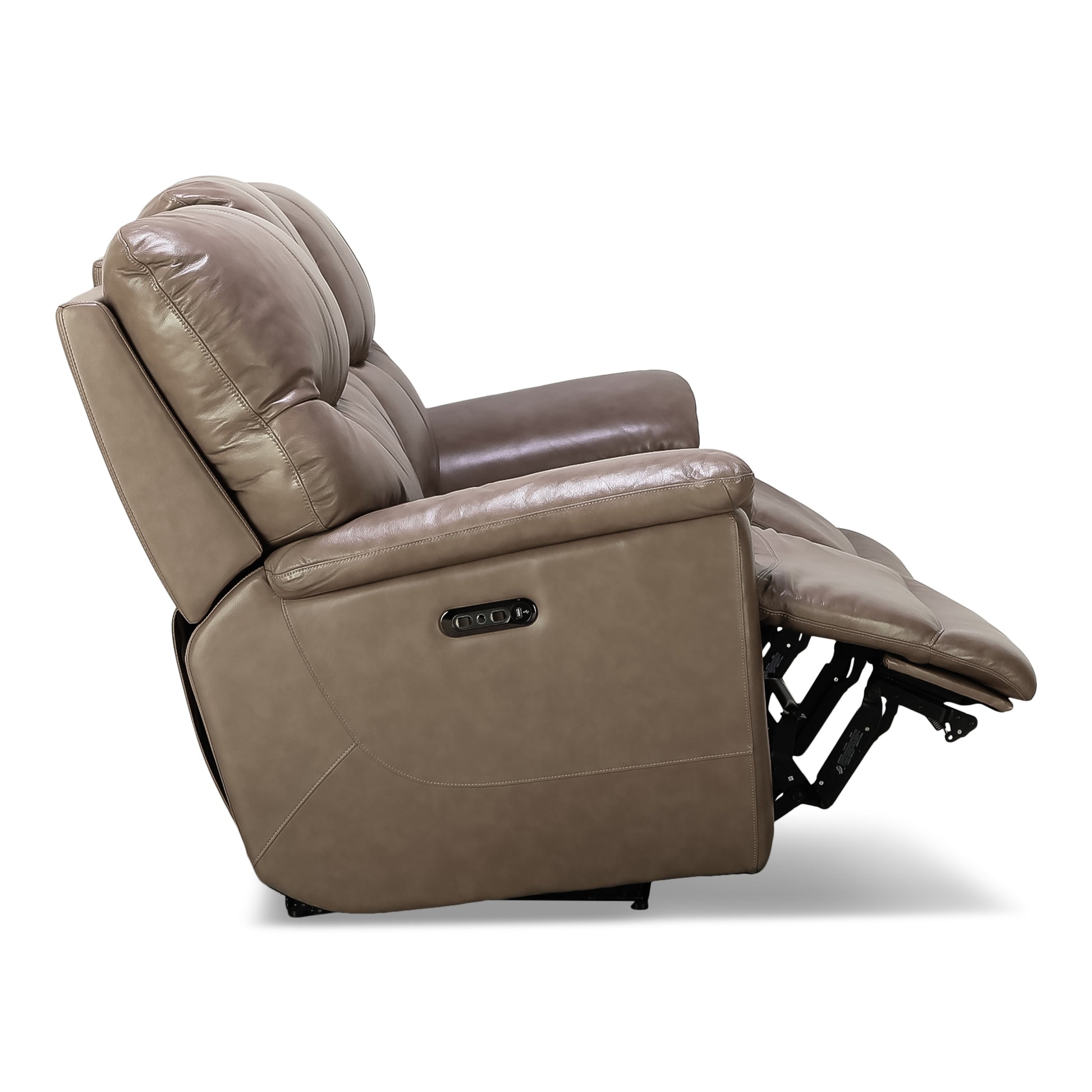 Brookville Leather Power Reclining Sofa