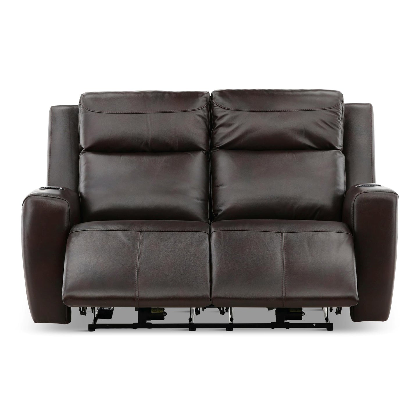 Chesapeake Leather Power Reclining Loveseat