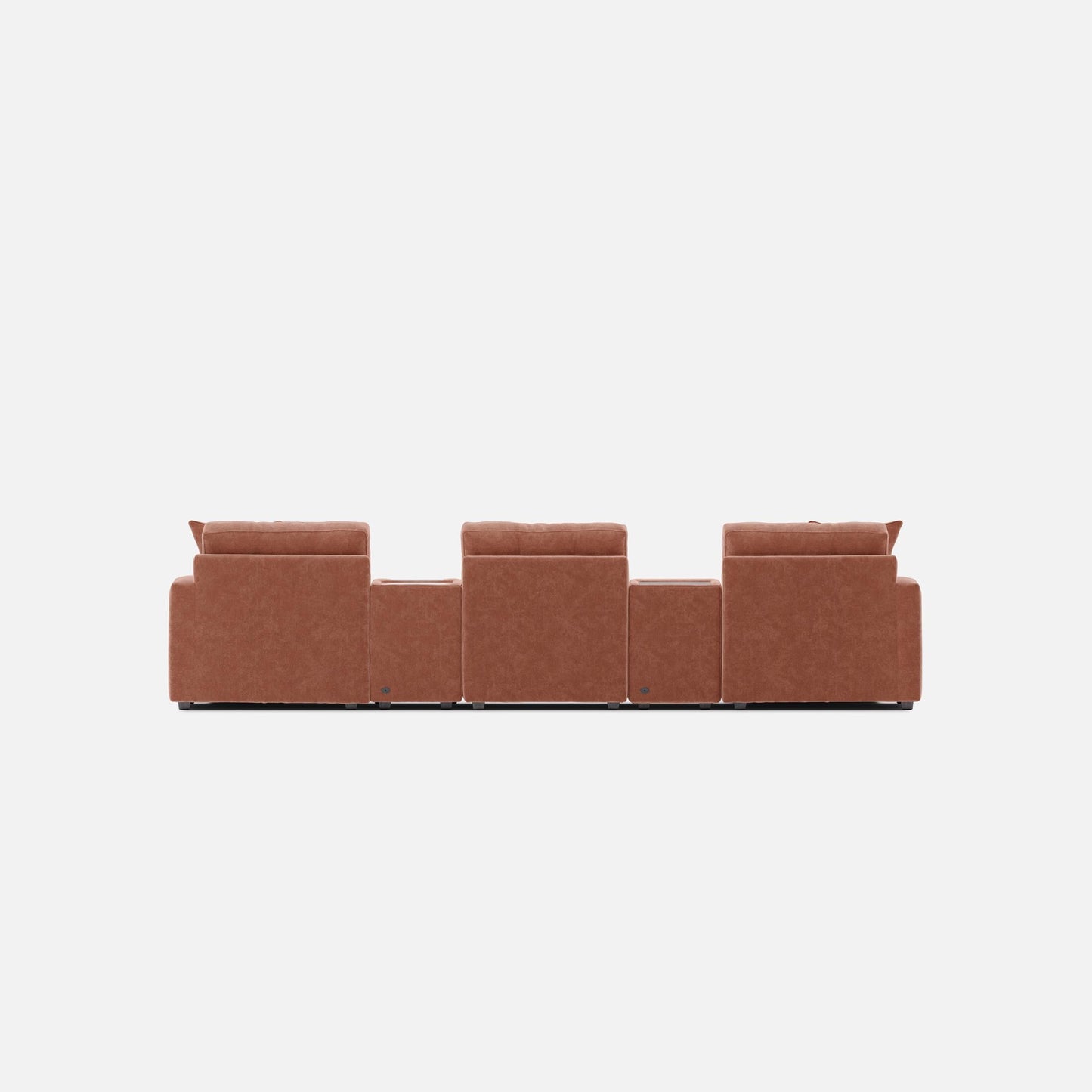 Modular One 5-Piece Theater Sectional with Dual Chaise
