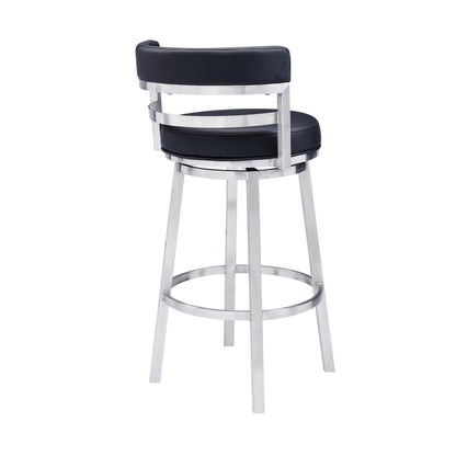 Titana 26" Counter Height Swivel Bar Stool