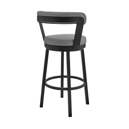 Kobe 30" Bar Height Swivel Bar Stool