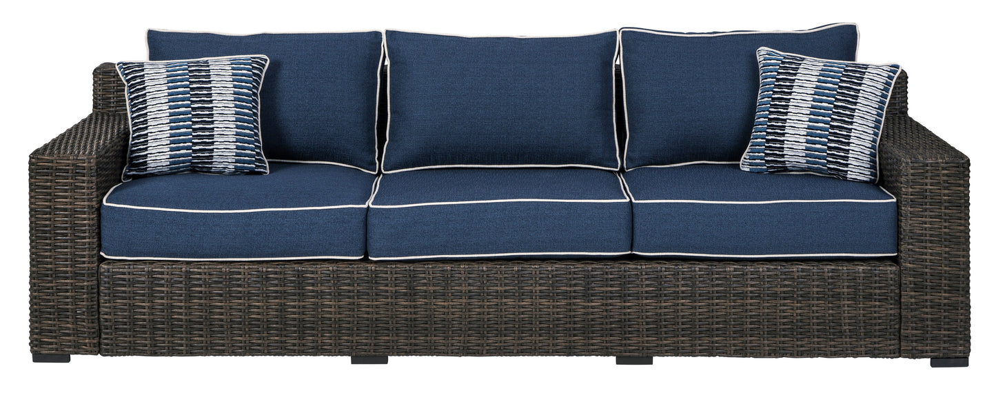 Grasson Lane Sofa with Cushion