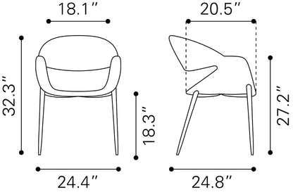 Limay Dining Chair (Set of 2)