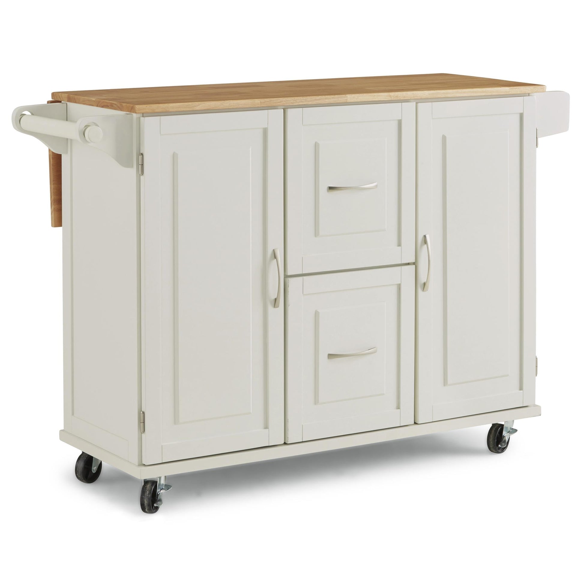 Dolly Madison 2 Drawer Kitchen Cart