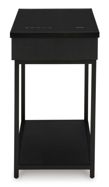 Gemmet Accent Table with Speaker