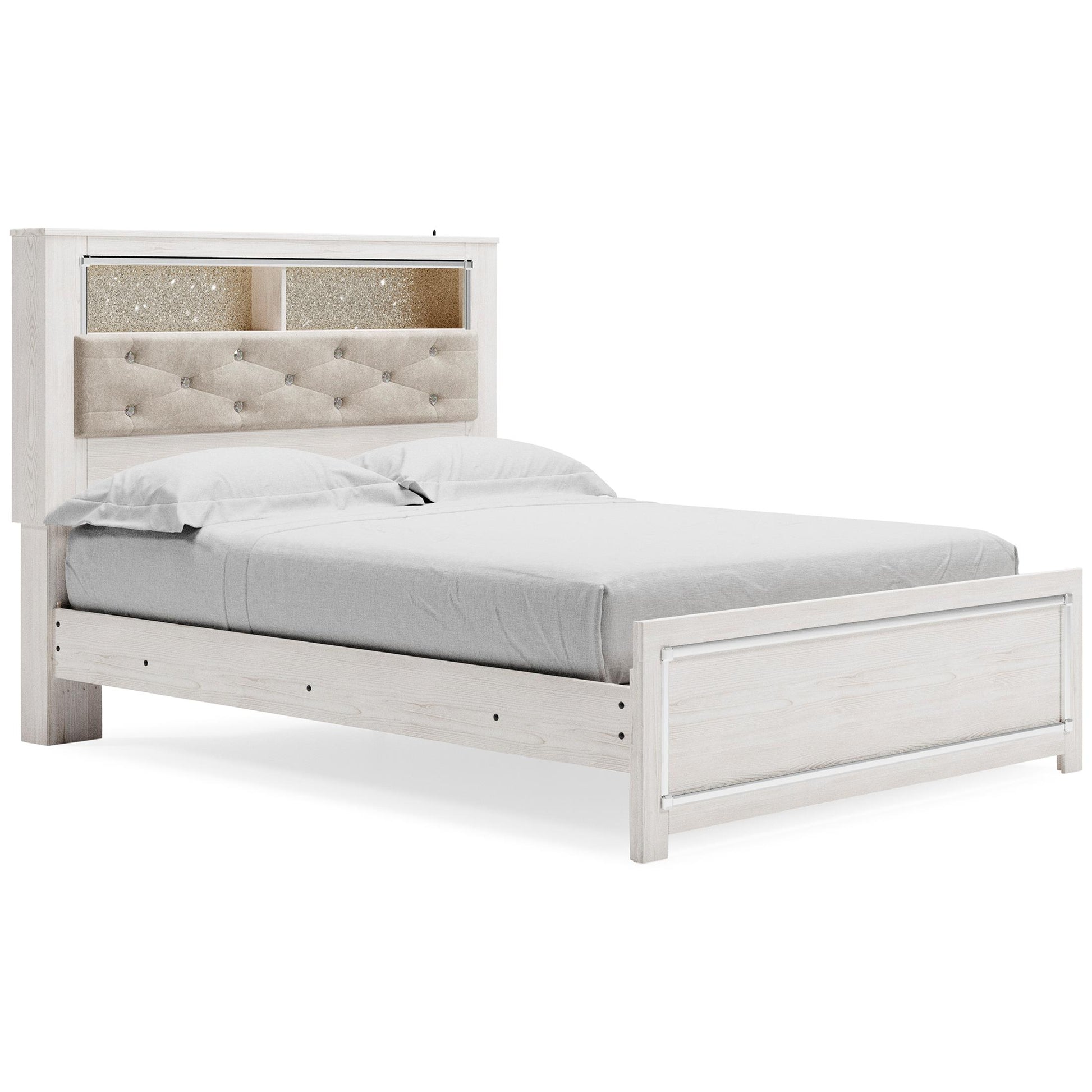 Altyra King Panel Bookcase Bed