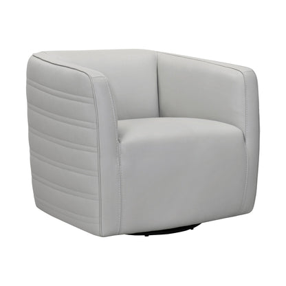 Melanie Leather Swivel Chair