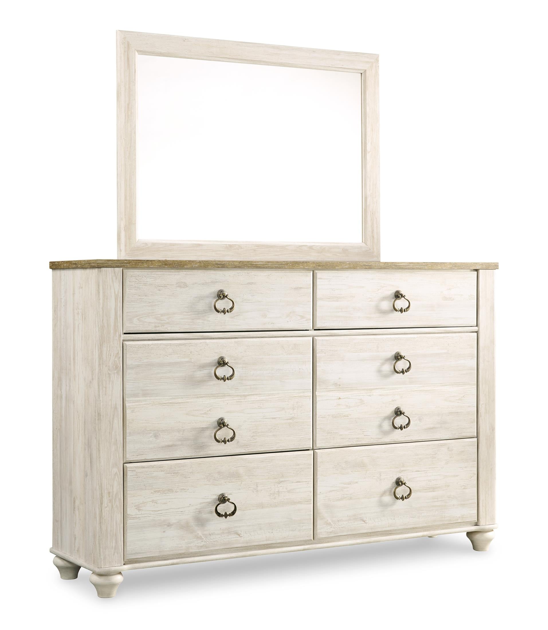 Willowton Dresser & Mirror