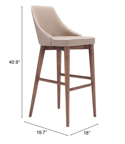 Moor Barstool Beige