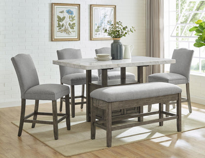 Lena 6-Piece Counter Dining Set