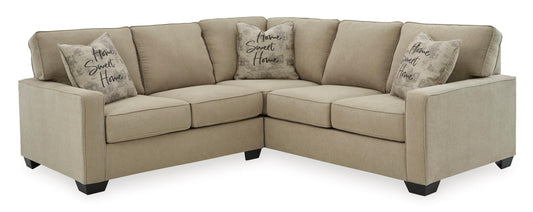 Lucina 2-Piece Quartz Sectional