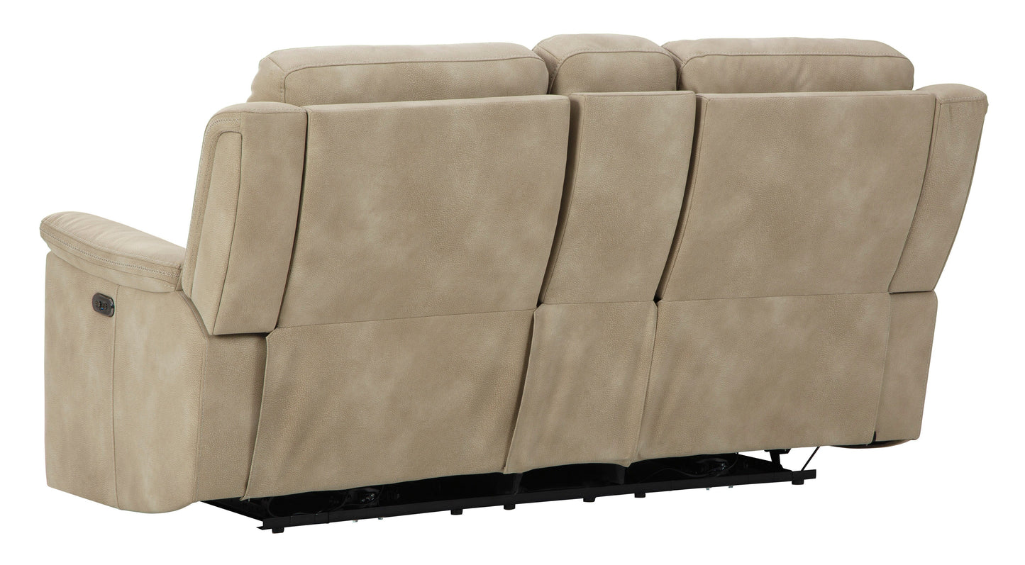 Next-Gen DuraPella Power Reclining Loveseat with Console