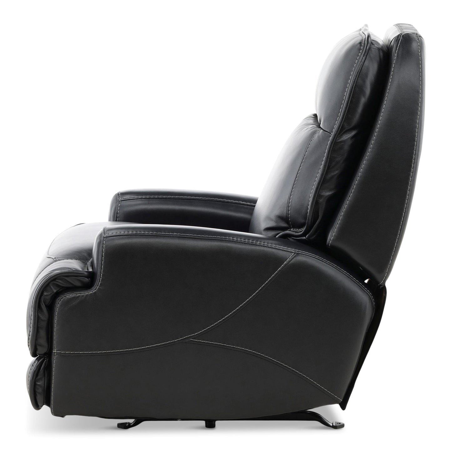 Maverick Leather Power Rocker Recliner